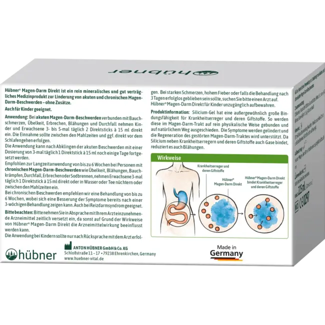 Hübner Gastro-intestinale Directe Sticks 15 St 225 ml