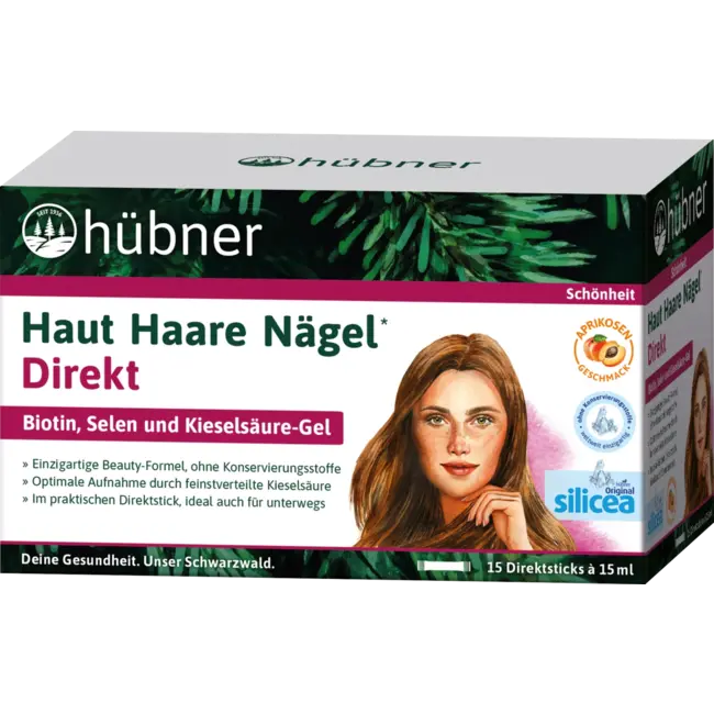 Hübner Huid Haar Nagels Directe Sticks 15 St 225 ml