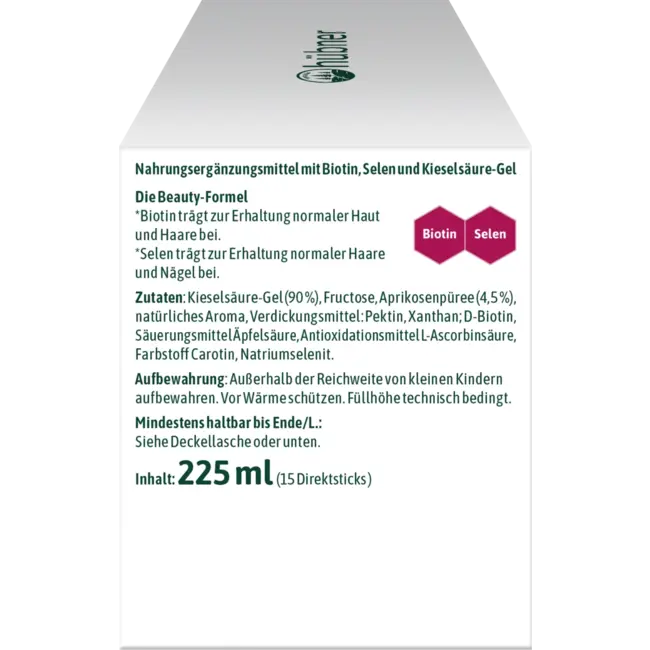 Hübner Huid Haar Nagels Directe Sticks 15 St 225 ml