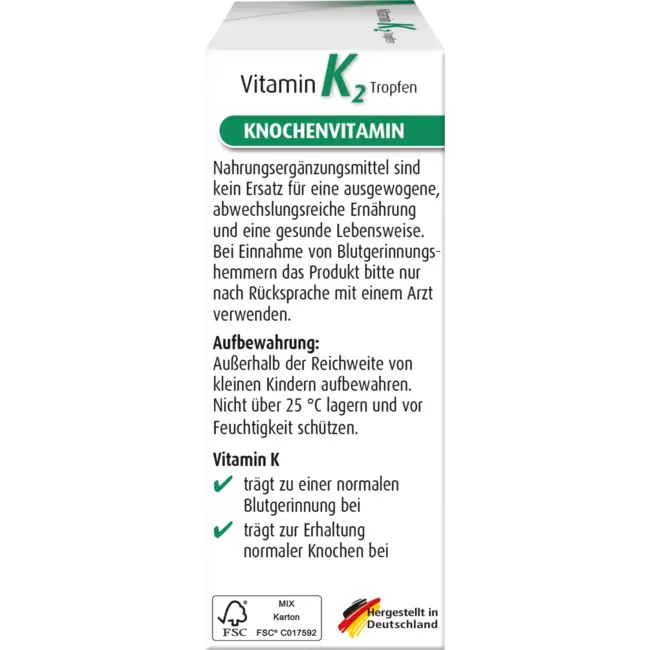 Hübner Vitamine K2 Druppels 10 ml