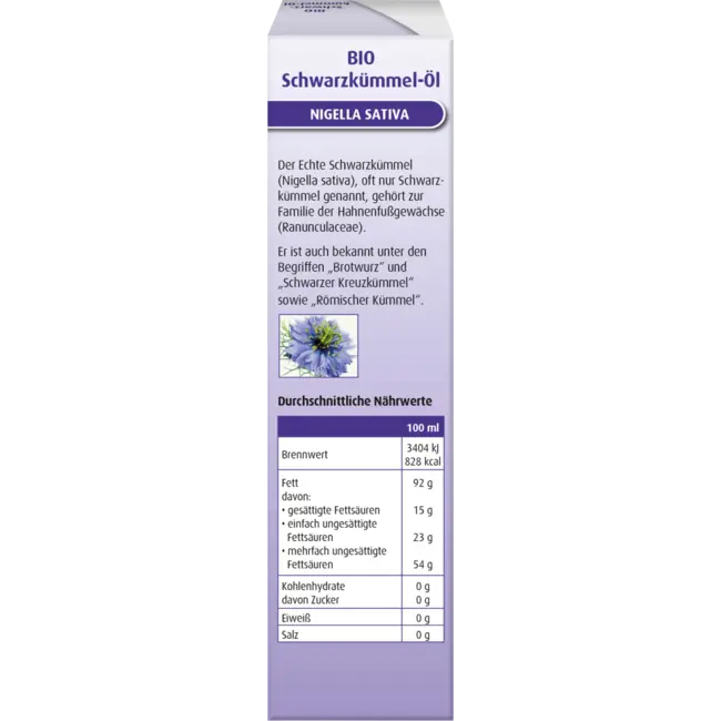 Hübner Biologische Zwarte Komijnolie 100 ml