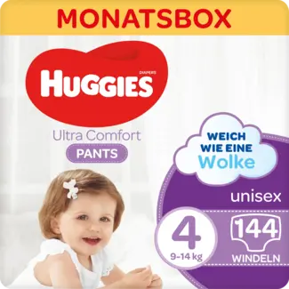 Huggies Huggies Ultra Comfort Pants Gr. 4 (9-14 Kg), Maandbox