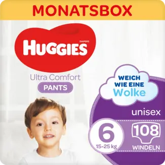 Huggies Huggies Ultra Comfort Pants Gr. 6 (15-25 Kg), Maandbox