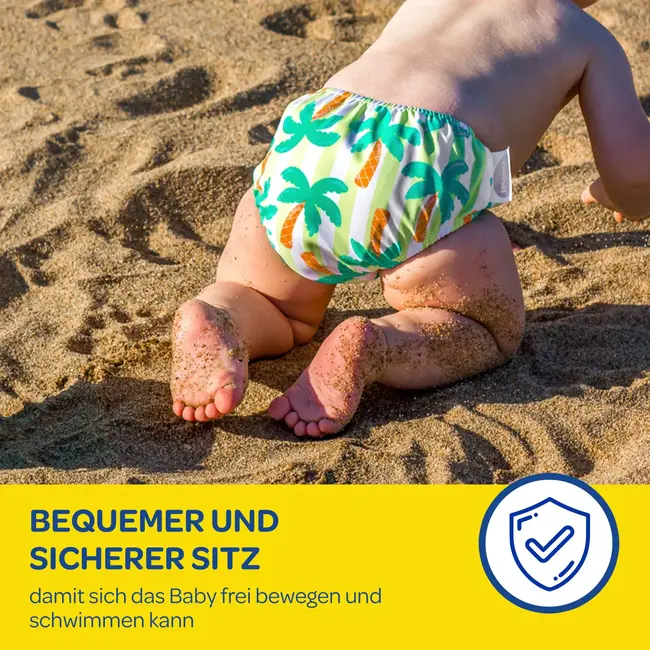 Huggies Little Swimmers Zwemluier Herbruikbaar, Motief Tropische Palmbomen 1 St