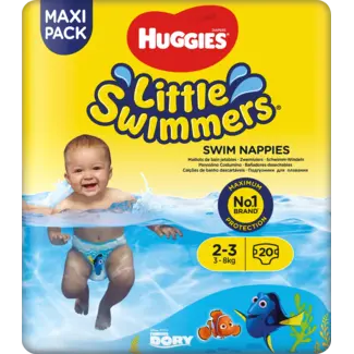 Huggies Little Swimmers Huggies Little Swimmers Zwemluiers Maat 2/3 (3-8 Kg), Bigpack
