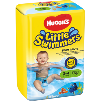 Huggies Little Swimmers Huggies Little Swimmers Zwemluiers, Maat 3-4 (7-15 Kg)