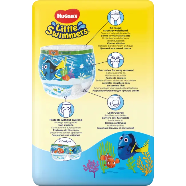 Huggies Little Swimmers Zwemluiers, Maat 3-4 (7-15 Kg) 12 St