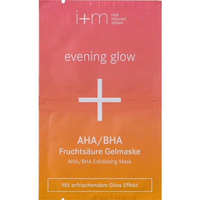 i + m Naturkosmetik Berlin Gelmasker Fruitzuur AHA/BHA (2x4 Ml) 1 St