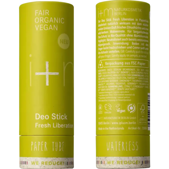 i + m Naturkosmetik Berlin Deostick WE VERMINDEREN Fresh Liberation 48 g