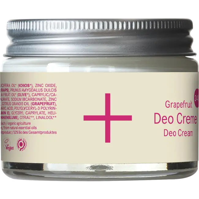 i + m Naturkosmetik Berlin Deocrème Grapefruit 50 ml