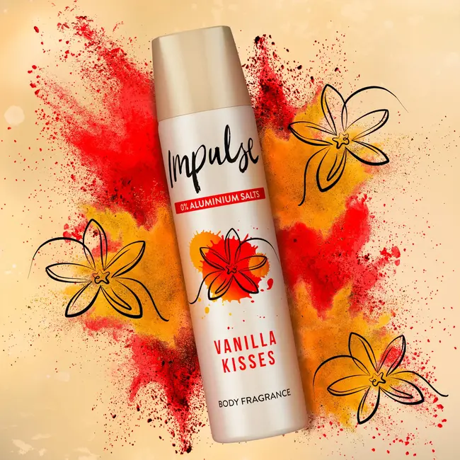 Impulse Deospray Vanilla Kisses 75 ml