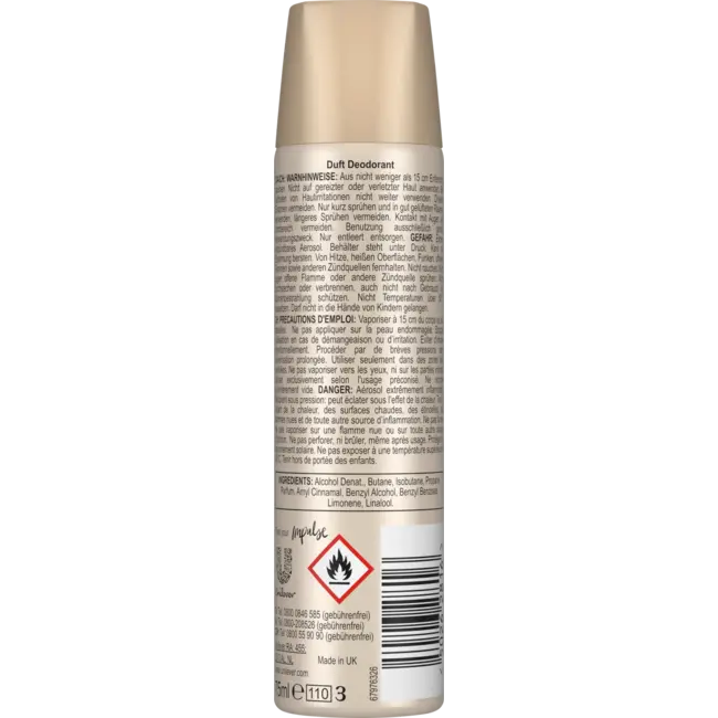 Impulse Deospray Vanilla Kisses 75 ml