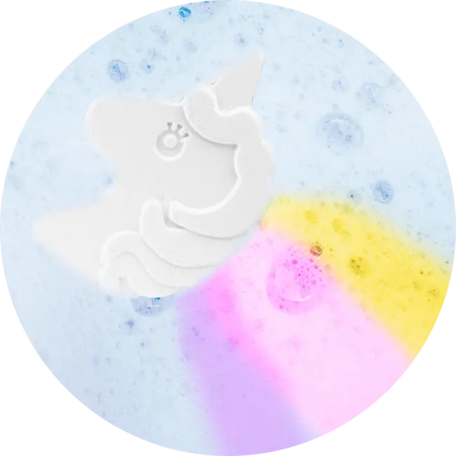 INKEE Badadditief Voor Kinderen Foamy Rainbow Unicorn 1 St