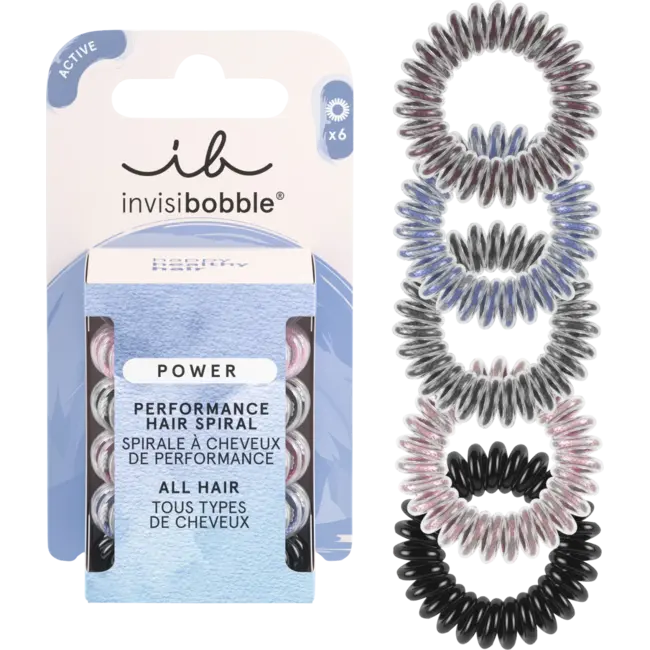 invisibobble Haarelastiekjes Power Be Visible 6st