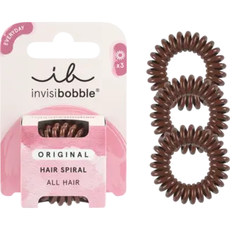 invisibobble invisibobble Haarelastiekjes Original Pretzel Brown 3st