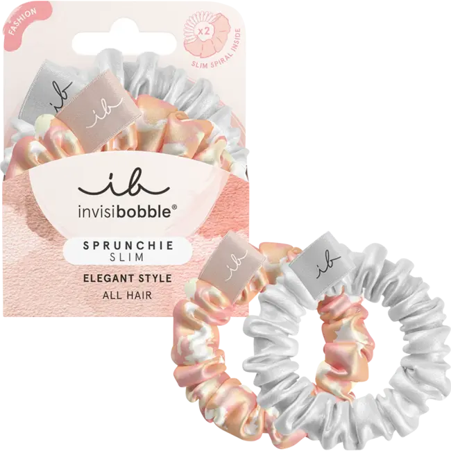 invisibobble Sprunchie Slim Bella Chrome 2st