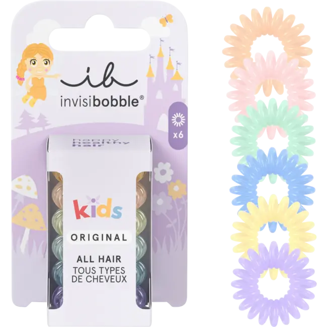 invisibobble Kinder Haarelastiekjes Take Me To Candyland 6 St