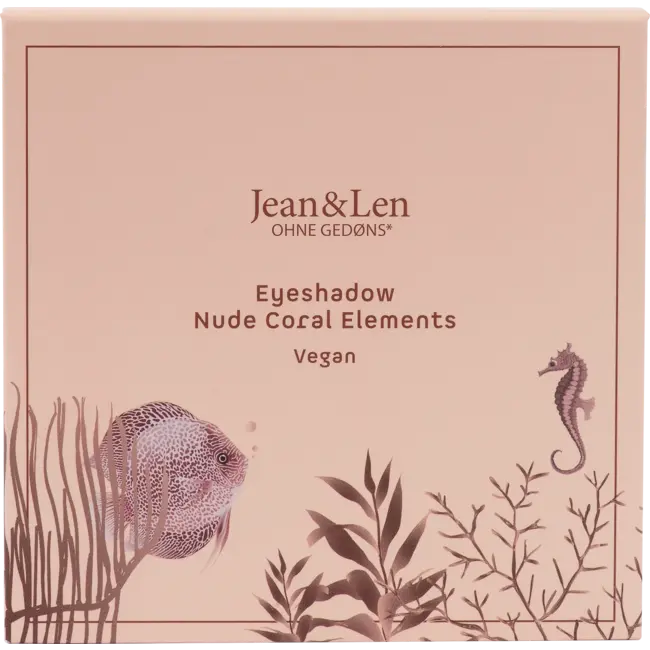 Jean&Len Eyeshadow Palette Nude Coral Elements 9 g