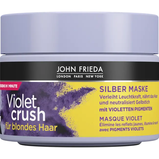 John Frieda Haarmasker Violet Crush Voor Blond Haar 250ml