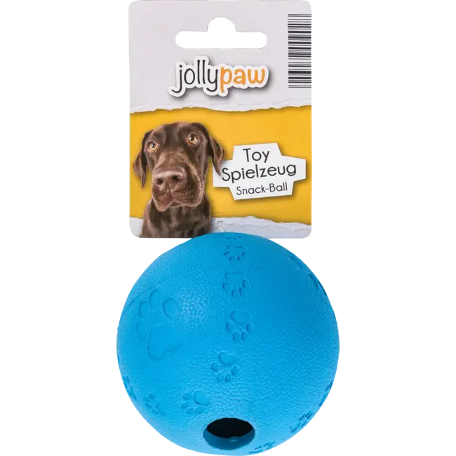 JollyPaw Speelgoed Voor Honden En Katten, Snack-Ball Van Natuurrubber 1St