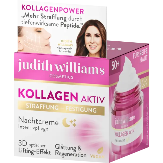 Judith Williams Nachtcrème Collageen Actief 50ml