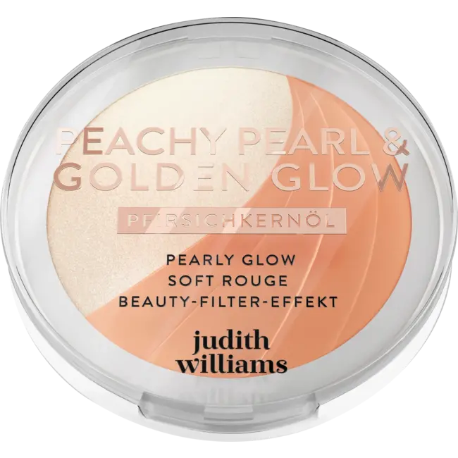 Judith Williams Blush & Highlighter Peachy Pearl & Golden Glow 8.3g