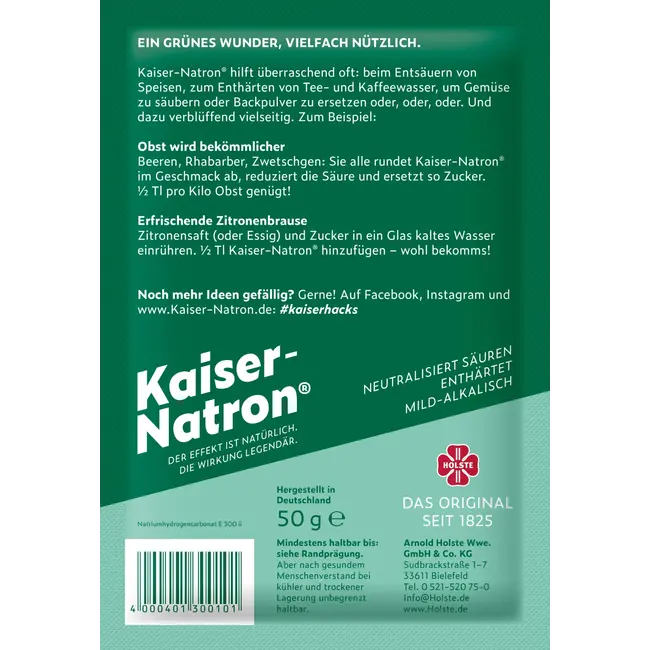 Kaiser Natron Kaiser Natron Poeder (5 X 50 G) 250g