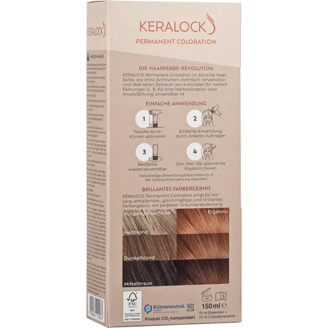 Keralock Haarkleur Koper 1 St