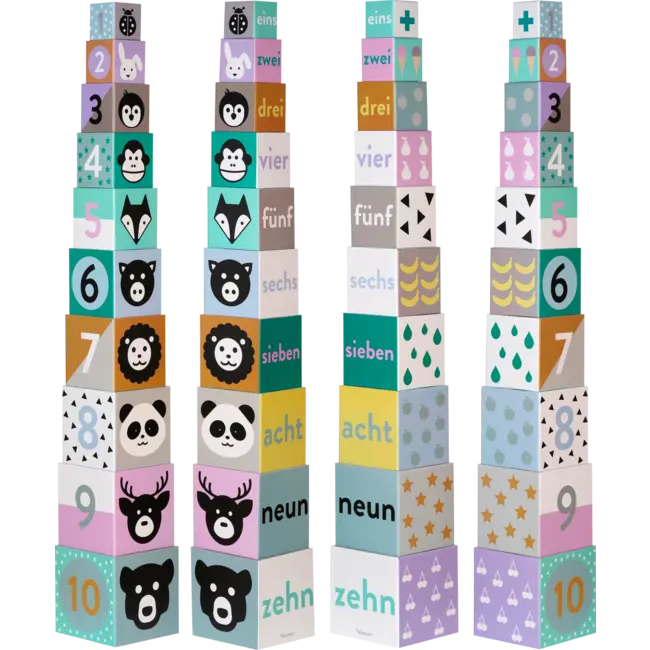 Kindsgut Karton-stapelturm 1 St