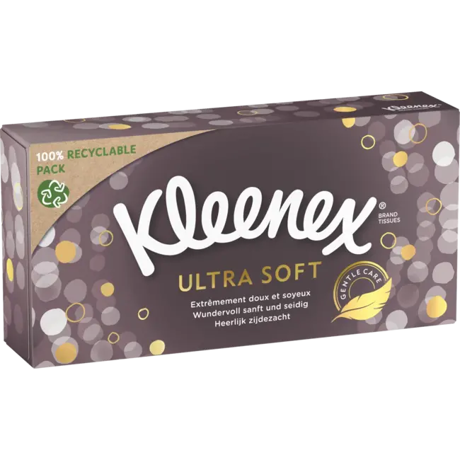 Kleenex Zakdoeken Box Ultra Soft 64 St