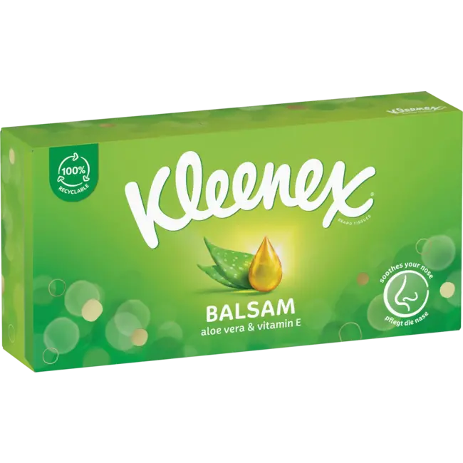 Kleenex Zakdoeken Box Balsem 56 St