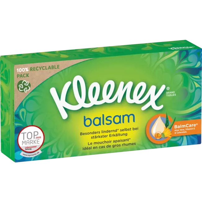 Kleenex Zakdoeken Box Balsem 56 St