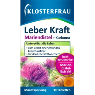 Klosterfrau Klosterfrau Leverkracht (30 Tabletten)