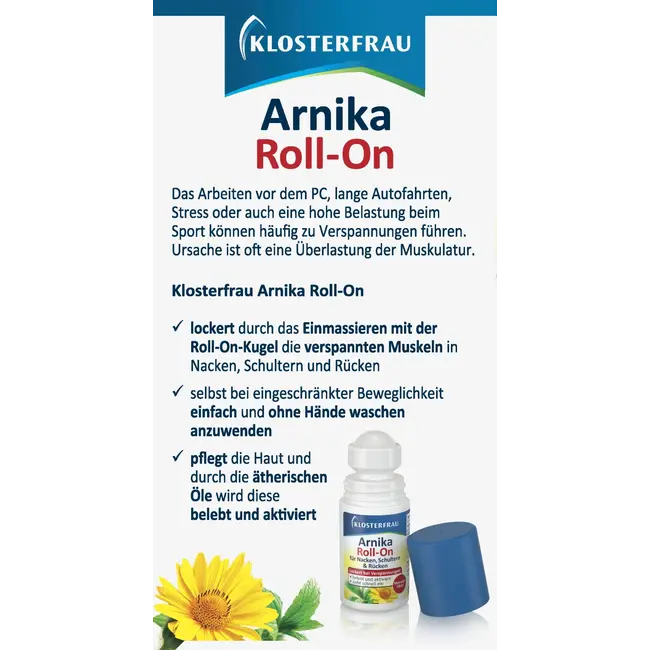 De Klosterfrau Arnica Roll-On 50 ml