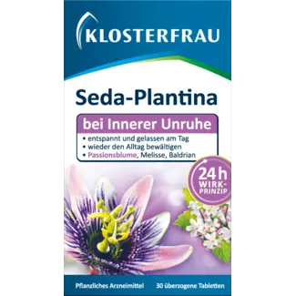 Klosterfrau Klosterfrau Seda-plantina Innerlijke Rusteloosheid Tabletten