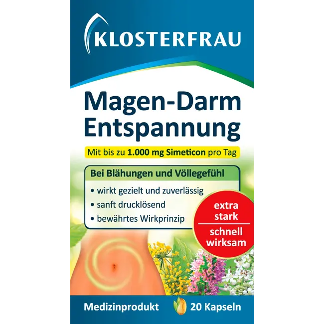 Klosterfrau Gastro-intestinale Ontspanning Capsules 20 St