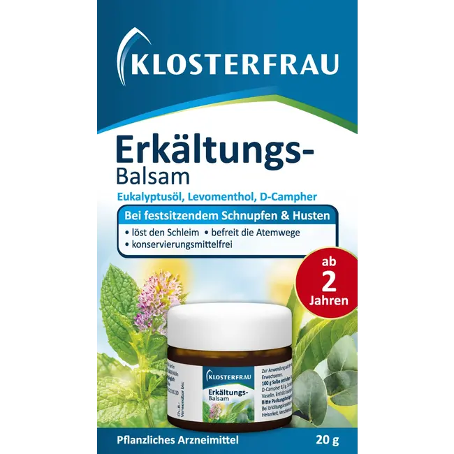 Klosterfrau Verkoudheidsbalsem 20 g