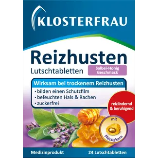 Klosterfrau Klosterfrau Irriterende Hoest Zuigtabletten Salie Honing