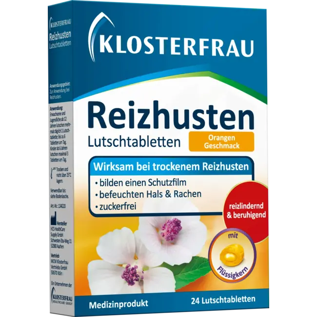 Klosterfrau Prikkelhoest Zuigtabletten 24 St