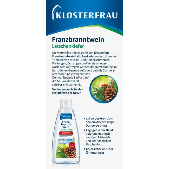Klosterfrau Mobilind Franse Brandewijn Latschenkiefer 200 ml