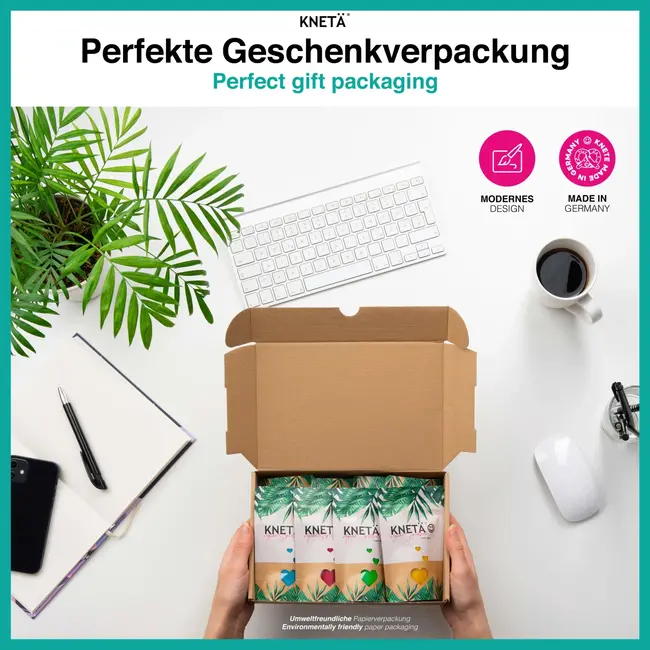 KNETÄ Knete 8er Tassenset 400 g