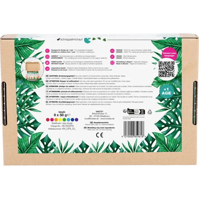 KNETÄ Knete 8er Tassenset 400 g