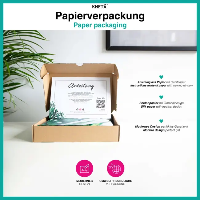 KNETÄ Knete 8er Tassenset 400 g