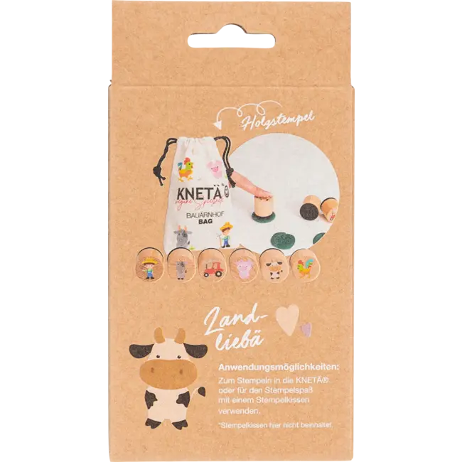 KNETÄ Houten Stempelset Bauärnhof Voor Klei 1 St