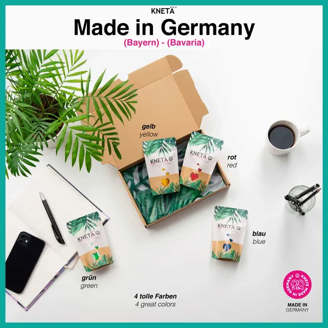 KNETÄ Knete 4er Tassenset 200 g