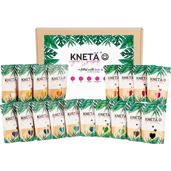 KNETÄ Kneedbare 18er Tassenset 900 g