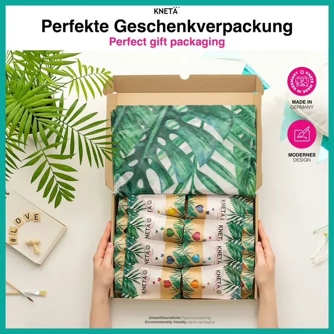 KNETÄ Kneedbare 18er Tassenset 900 g