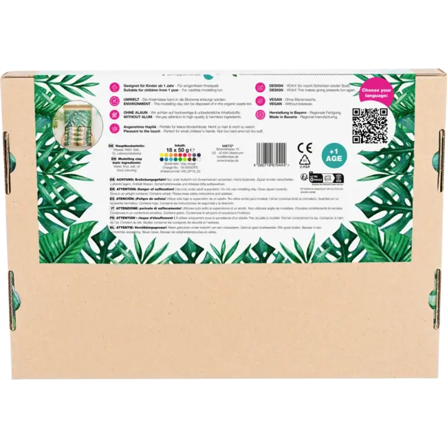 KNETÄ Kneedbare 18er Tassenset 900 g