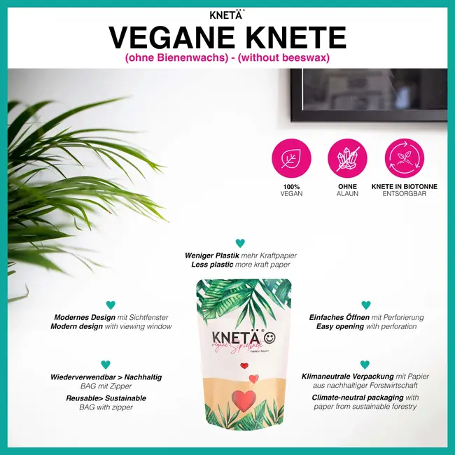 KNETÄ Kneedbare 18er Tassenset 900 g