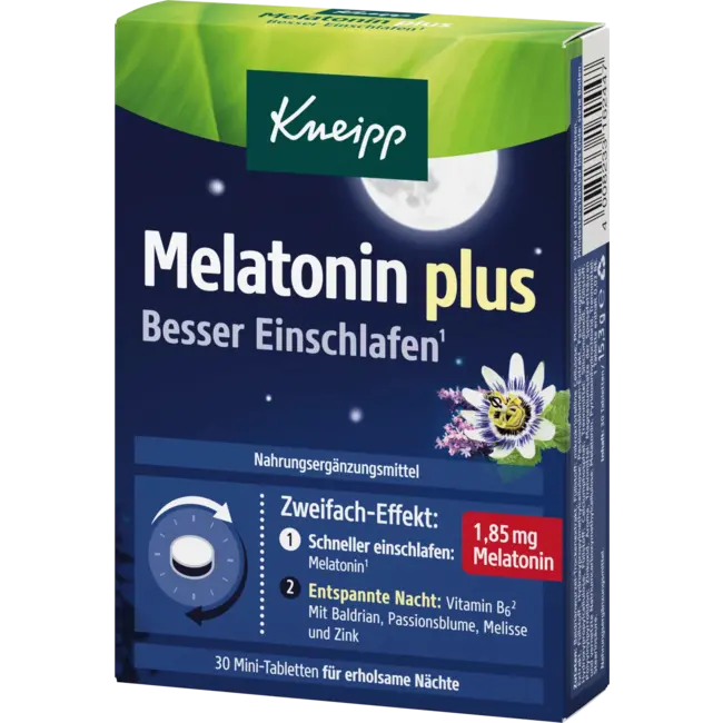 Kneipp Melatonine Plus Tabletten 30 St. 15.3 g